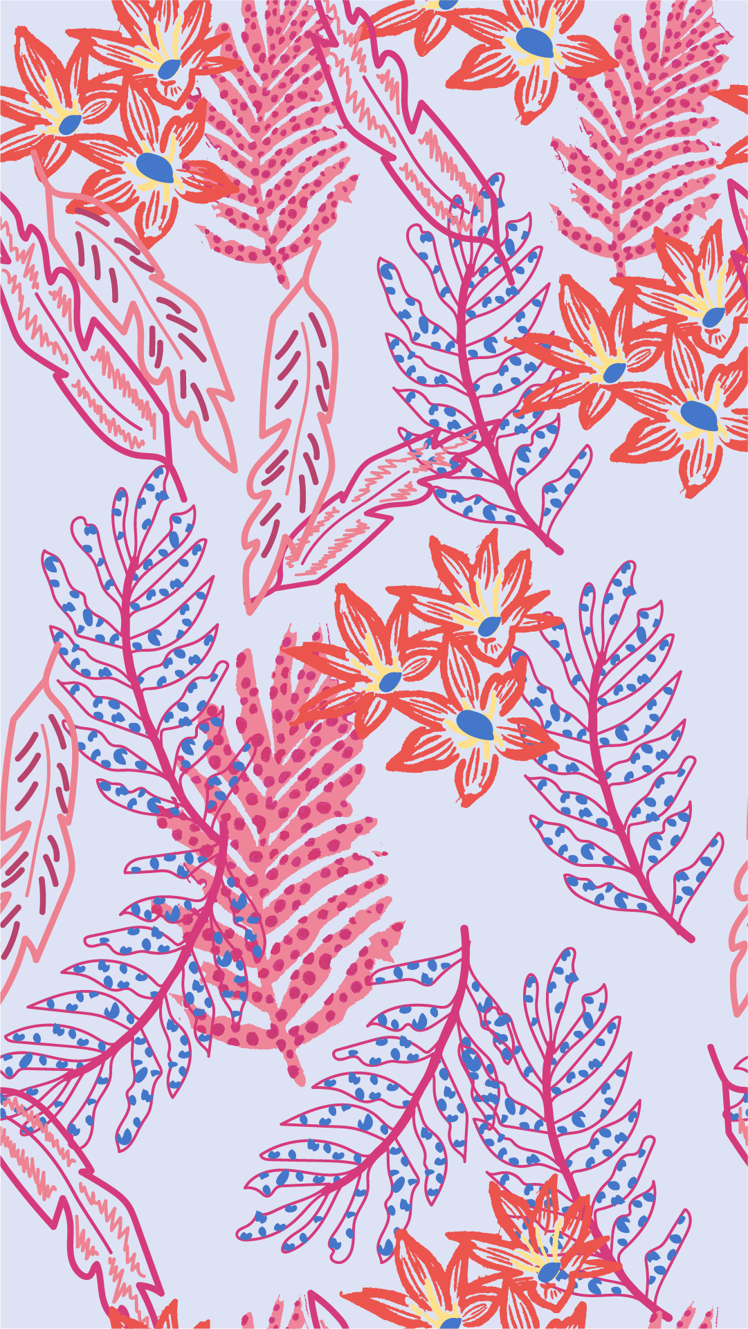 Pantalón Mujer Tropical Azul SA