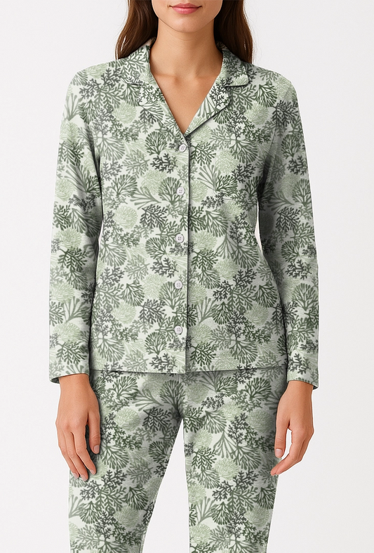 Completa Pantalón Mujer Coral Verde PD