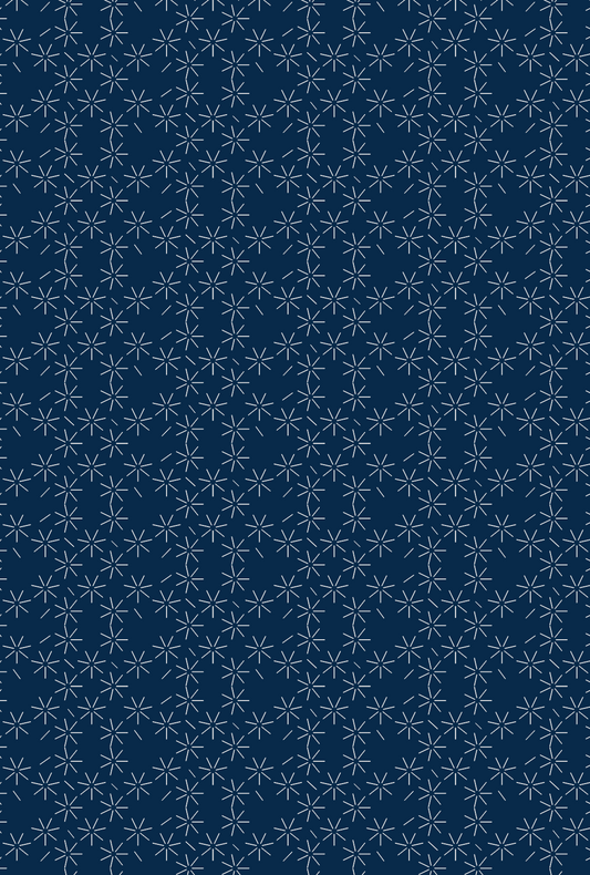 Bermuda Hombre Flores salpicadas azul TP