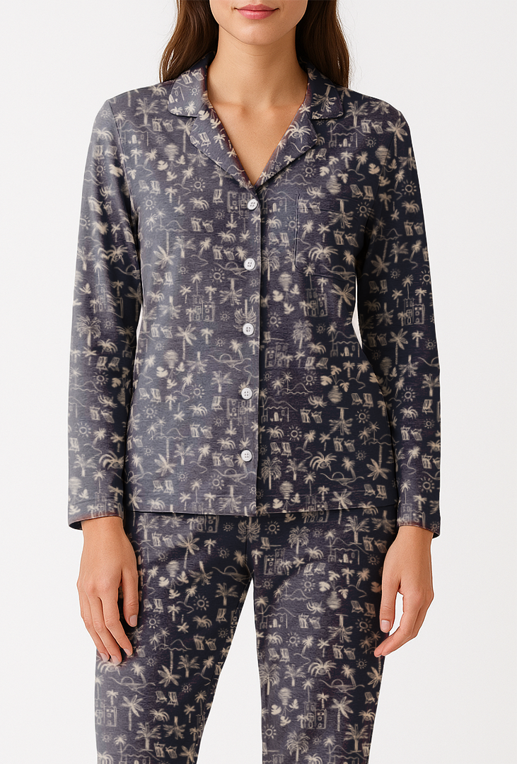 Completa Pantalón Mujer Grecia Azul Oscuro PD