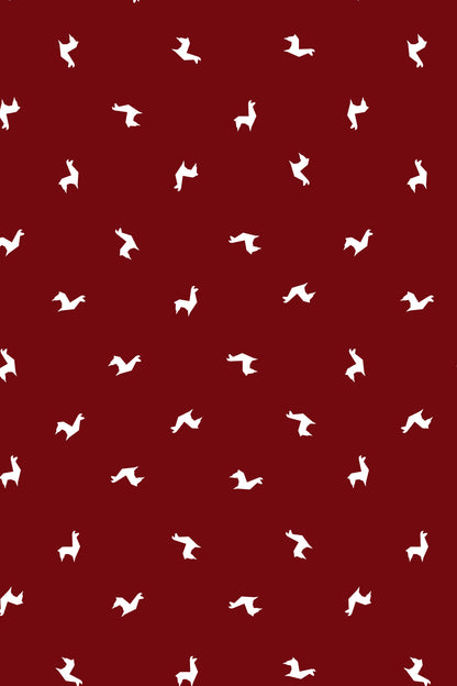 Pantalón Hombre Llamas vinotinto PD