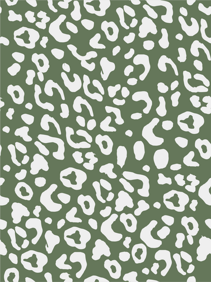 Pantalón Mujer Manchas Verde Blanco CH