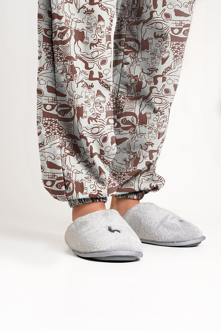Pantalón Mujer Precolombino vinotinto CH