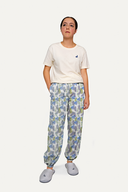 Pantalón Mujer Tropical Blanco SA