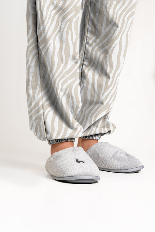 Pantalón Mujer Cebra Beige CH